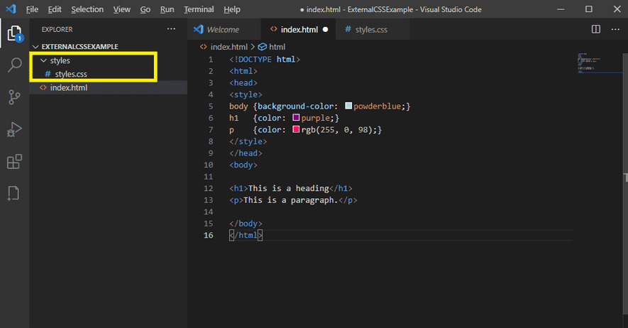 3 Ways to add CSS to your Webpage by Valery Johnson | Coding Jewels Blog